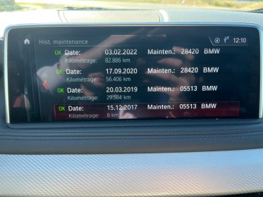 Bmw x5 f15 m50d 381 ch bva8 suivi complet bmw caméra 360 toit ouvrant harman kardon sièges chauffants garantie 12 mois...