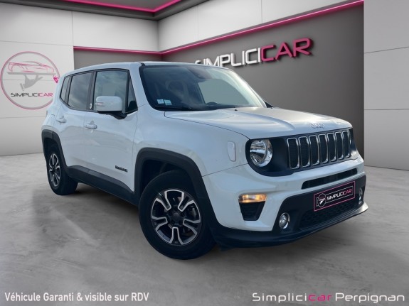Jeep renegade 1.6l 120 ch bvm6 quiksilver edition distribution et révision pour la vente sièges et volant chauffants......