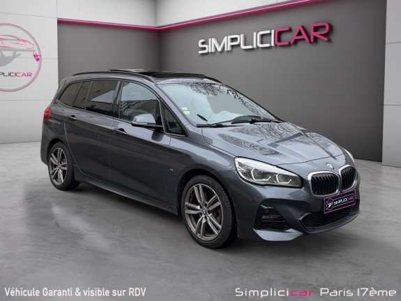 Bmw serie 2 gran tourer f46 lci 218d 150 ch bva8 m sport/ toit ouvrant panoramique/sieges Électriques/entretien bmw occasion...