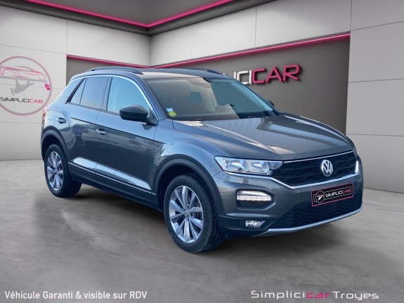 Volkswagen t-roc 1.6 tdi 115 lounge régulateur adaptatif carplay radars de recul garantie 12 mois occasion barberey...