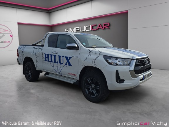 Toyota hilux x-tra simple cabine 2.8 d-4d 204 ch 4wd camera de recul tva récupérable garantie constructeur coffre de benne...
