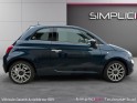 Fiat 500 my20 serie 7 euro 6d 1.2 69 ch star apple carplay toit panoramique kit de distribution ok garantie 12 mois occasion...