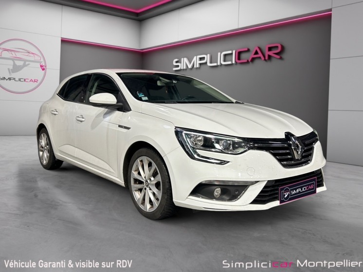 Renault megane iv berline 115ch 1.5dci edc limited caméra de recul garantie 12 mois occasion montpellier (34) simplicicar...