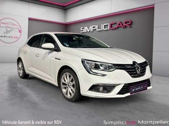 Renault megane iv berline 115ch 1.5dci edc limited caméra de recul garantie 12 mois occasion montpellier (34) simplicicar...