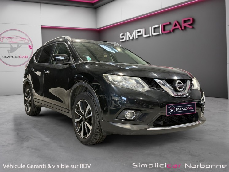 Nissan x-trail 1.6 dci 130 5pl tekna caméra 360 ouverture sans clés garantie 12 mois occasion simplicicar narbonne...