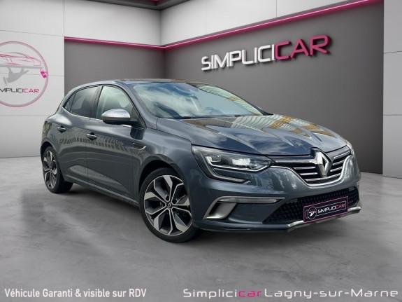 Renault megane iv berline tce 140 fap gt-line - historique complet occasion simplicicar lagny  simplicicar simplicibike france