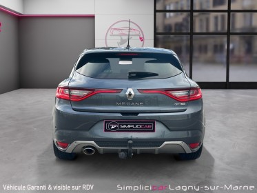 Renault megane iv berline tce 140 fap gt-line - historique complet occasion simplicicar lagny  simplicicar simplicibike france