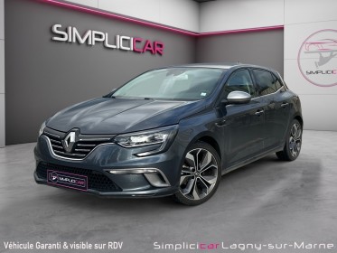 Renault megane iv berline tce 140 fap gt-line - historique complet occasion simplicicar lagny  simplicicar simplicibike france