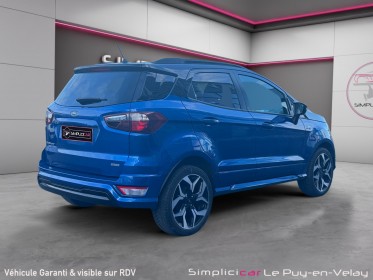 Ford ecosport 1.0 ecoboost 125ch ss bvm6 st-line occasion simplicicar velay simplicicar simplicibike france