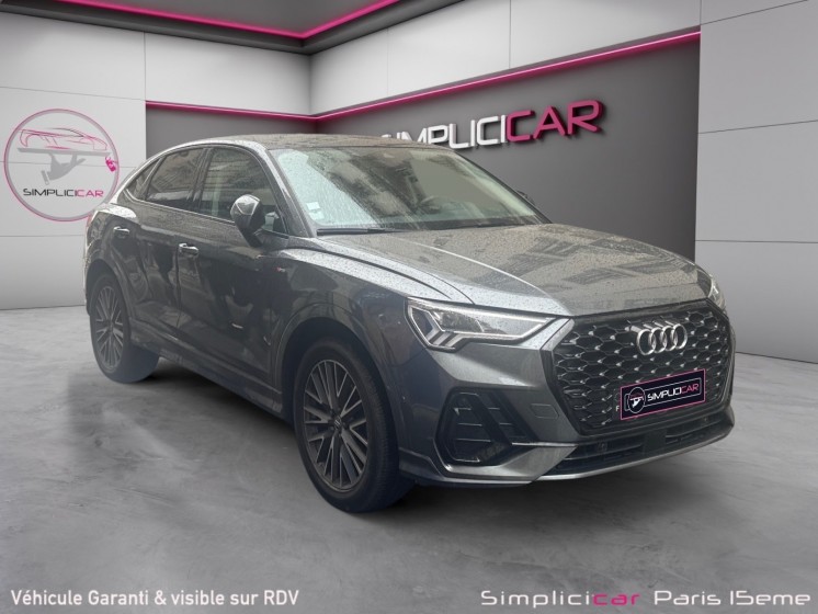 Audi q3 sportback 35 tfsi 150 ch s tronic 7 s line garantie 12 mois / tva recuperable occasion paris 15ème (75) simplicicar...