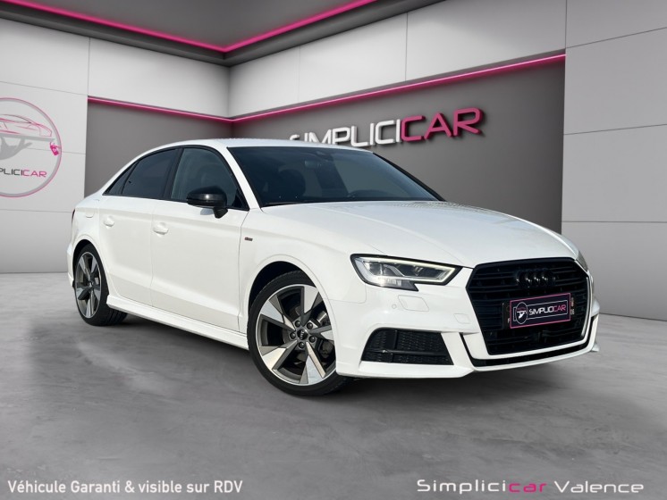 Audi a3 berline 2.0 tdi 150 s tronic 6 s line radar av ar sièges avants chauffants black line garantie 12 mois occasion...