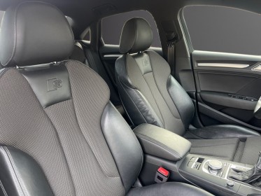 Audi a3 berline 2.0 tdi 150 s tronic 6 s line radar av ar sièges avants chauffants black line garantie 12 mois occasion...