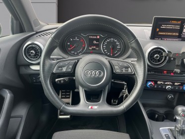 Audi a3 berline 2.0 tdi 150 s tronic 6 s line radar av ar sièges avants chauffants black line garantie 12 mois occasion...