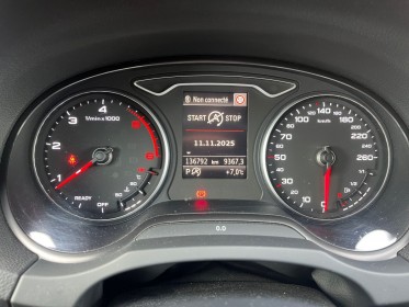 Audi a3 berline 2.0 tdi 150 s tronic 6 s line radar av ar sièges avants chauffants black line garantie 12 mois occasion...