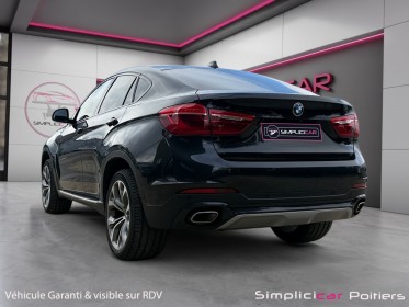 Bmw x6 f16 xdrive30d 258 ch lounge plus attelage harman kardon affichage tête haute garantie 12 mois occasion simplicicar...