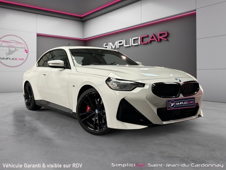 Bmw serie 2 coupe g42 220i 184 ch bva8 m sport carplay caméra harman/kardon garantie 12 mois occasion simplicicar saint-jean...