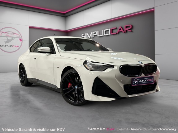Bmw serie 2 coupe g42 220i 184 ch bva8 m sport carplay caméra harman/kardon garantie 12 mois occasion simplicicar saint-jean...