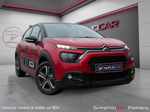 Citroen c3 c3 bluehdi 100 ss bvm6 shine carplay entretien complet garantie 12 mois occasion simplicicar poitiers simplicicar...