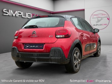 Citroen c3 c3 bluehdi 100 ss bvm6 shine carplay entretien complet garantie 12 mois occasion simplicicar poitiers simplicicar...
