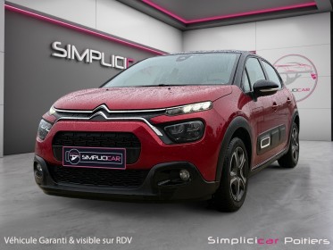 Citroen c3 c3 bluehdi 100 ss bvm6 shine carplay entretien complet garantie 12 mois occasion simplicicar poitiers simplicicar...