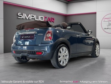 Mini cabriolet cooper s  1.6 i 16v turbo 211 cv jcw occasion simplicicar magny-en-vexin simplicicar simplicibike france