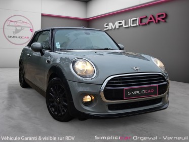 Mini cooper 1.5 136 cv cabriolet - gps - sièges chauffants - entretien mini occasion simplicicar orgeval  simplicicar...