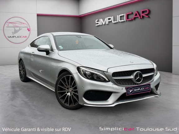 Mercedes classe c coupe 220 d 9g-tronic fascination radar de recul sièges chauffants garantie 12 mois occasion simplicicar...