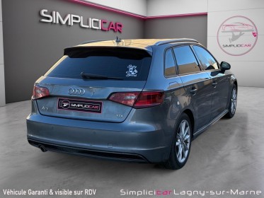 Audi a3 sportback 1.6 tdi 110 s line - sieges chauffants - gps - climatisation automatique bi zone occasion simplicicar lagny...