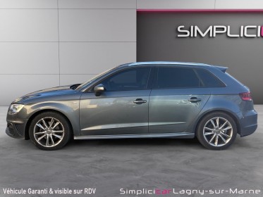 Audi a3 sportback 1.6 tdi 110 s line - sieges chauffants - gps - climatisation automatique bi zone occasion simplicicar lagny...