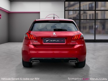 Peugeot 308 130ch ss bvm6 gt line - entretien peugeot - garantie 12 mois - distribution faite. occasion parc voitures...