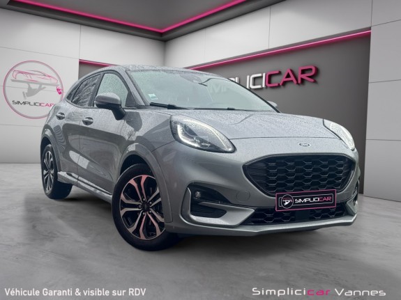 Ford puma 1.0 flexifuel 125 ch mhev ss bvm6 st-line attelage garantie 12 mois occasion scl 56 - simplicicar vannes...