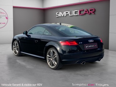 Audi tt coupe 2.0 tfsi 230 s line bangolufsen régulateur keyless garantie 12 mois occasion barberey simplicicar simplicibike...