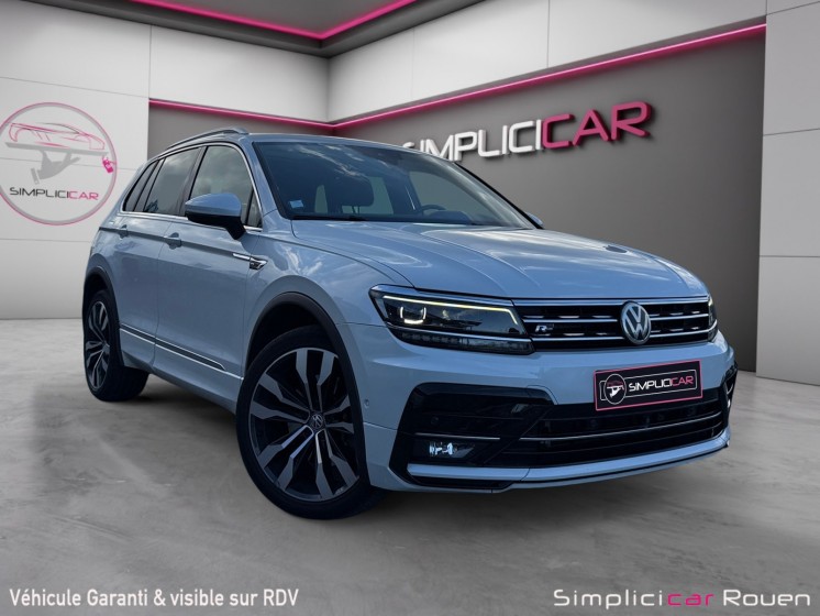 Volkswagen tiguan 2.0 bi-tdi 240 dsg7 4motion carat exclusive r-line / garantie 12 mois / full options occasion simplicicar...
