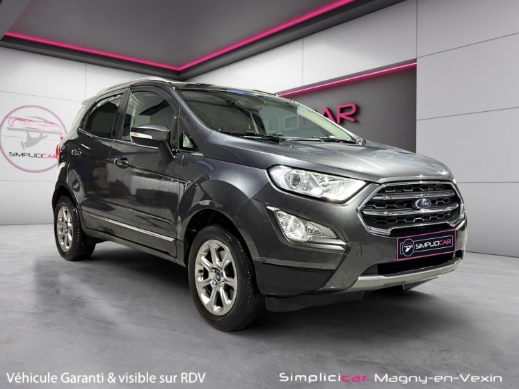 Ford ecosport 1.0 ecoboost 125ch ss bvm6 titanium occasion simplicicar magny-en-vexin simplicicar simplicibike france