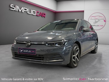 Volkswagen golf 2.0 tdi scr 150 dsg7 style 1st toit ouvrant carplay garantie 12 mois occasion simplicicar narbonne...