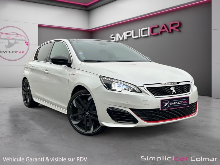 Peugeot 308 gti 1.6 thp 270ch ss bvm6 gti toit panoramique camera de recul garantie 12 mois occasion simplicicar colmar...
