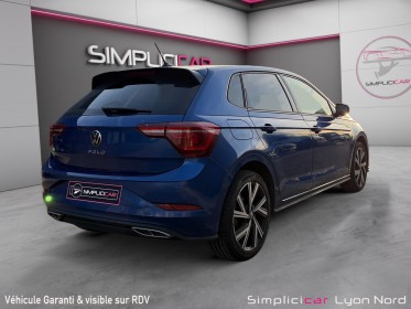 Volkswagen polo 1.0 tsi 110 ss dsg7 r-line to virtual cockpit 12 mois garantie occasion simplicicar lyon nord simplicicar...