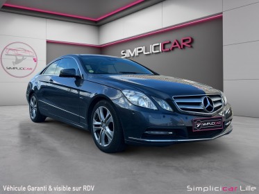 Mercedes classe e coupe 220 cdi blueefficiency executive a / intérieur cuir / 4 pneus neuf / toit ouvrant occasion...