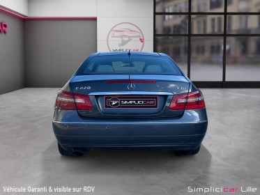 Mercedes classe e coupe 220 cdi blueefficiency executive a / intérieur cuir / 4 pneus neuf / toit ouvrant occasion...