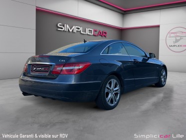 Mercedes classe e coupe 220 cdi blueefficiency executive a / intérieur cuir / 4 pneus neuf / toit ouvrant occasion...