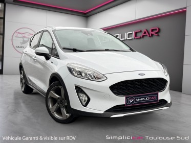 Ford fiesta active 1.0 ecoboost 85 ss bvm6 active pack caméra de recul suivis complets garantie 12 mois occasion simplicicar...