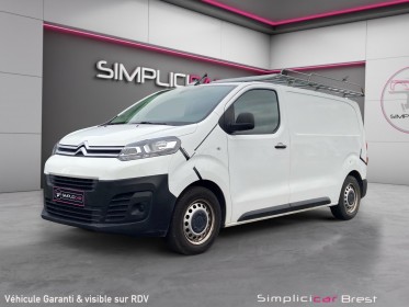 Citroen jumpy fourgon m bluehdi 120 ss bvm6 - carnet d'entretien À jour - garantie 12 mois - occasion simplicicar brest...