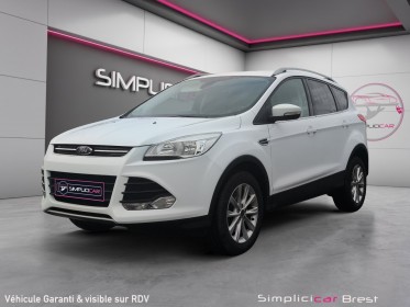 Ford kuga 2.0 tdci 150 ss 4x2 titanium - garantie 12 mois - occasion simplicicar brest simplicicar simplicibike france