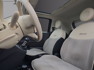 Fiat 500 serie 3 1.2l 69 ch lounge révisée garantie 12 mois climatisation toit panoramique occasion simplicicar vichy...
