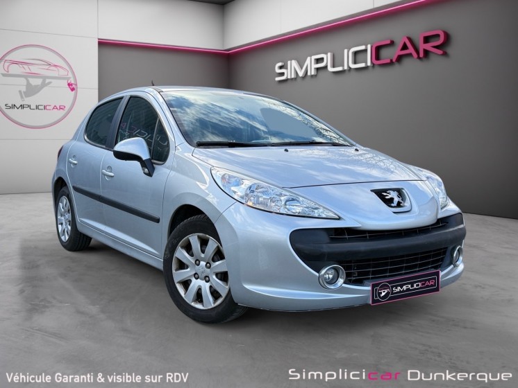 Peugeot 207 1.6 hdi 16v 90ch 1ere main climatisation garantie 12 mois occasion simplicicar dunkerque simplicicar simplicibike...