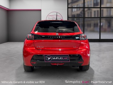 Peugeot 208 electrique 50 kwh 136ch gt pack carplay caméra garantie 12 mois occasion simplicicar narbonne simplicicar...