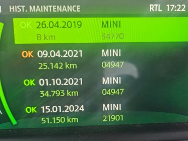 Mini cooper cabriolet 136ch exquisite - gps - sièges chauffants - entretien mini occasion simplicicar orgeval  simplicicar...