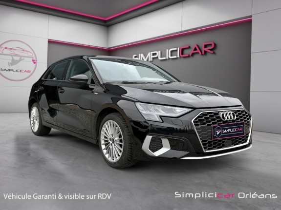 Audi a3 sportback 40 tfsie 204 s tronic 6 s line sièges baquets carplay park assist garantie 12 mois occasion simplicicar...