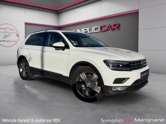 Volkswagen tiguan 2.0 tdi 150 dsg7 carat - sièges chauffant/éléctriques - toit ouvrant - camera de recul - son dunodio...