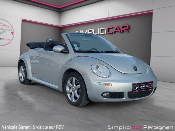 Volkswagen new beetle cabriolet 1.9 tdi - 105 coast - capote neuve - sièges cuir chauffant av - régulateur - clim -......